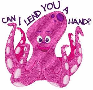 Picture of Lend A Hand Machine Embroidery Design