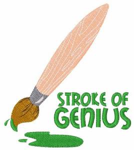 Picture of Stroke Of Genius Machine Embroidery Design
