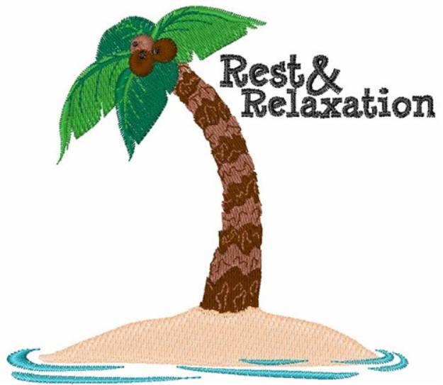 Picture of Rest & Relaxation Machine Embroidery Design