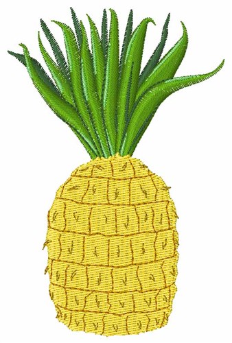 Pineapple Machine Embroidery Design