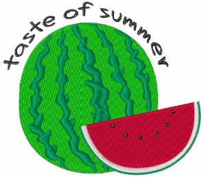 Picture of Taste Of Summer Machine Embroidery Design