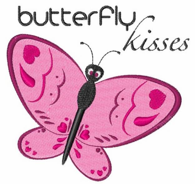 Picture of Butterfly Kisses Machine Embroidery Design