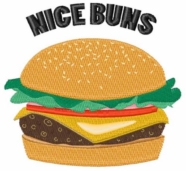 Picture of Nice Buns Machine Embroidery Design