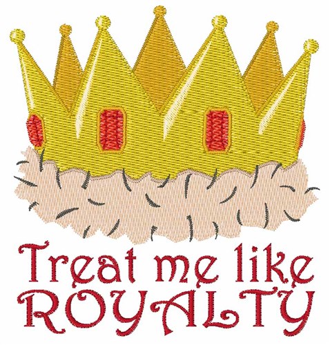Like Royalty Machine Embroidery Design