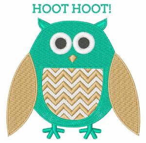 Picture of Hoot Hoot Machine Embroidery Design