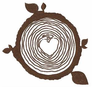 Picture of Tree Rings Machine Embroidery Design