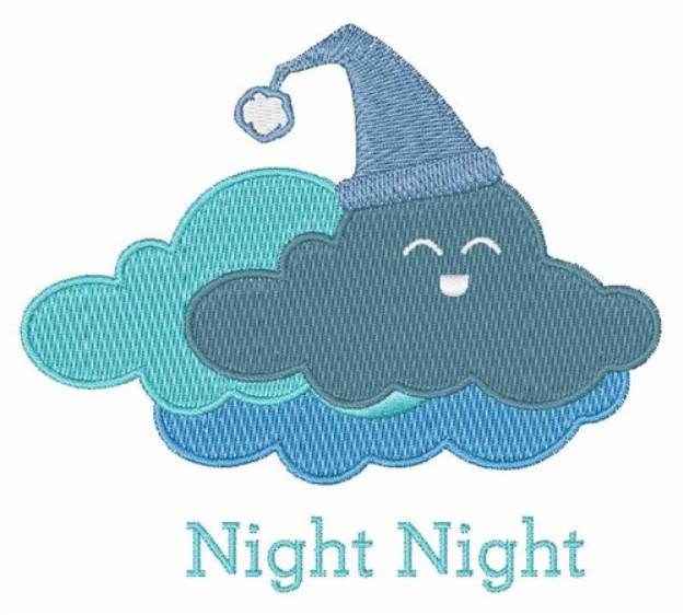 Picture of Night Night Machine Embroidery Design