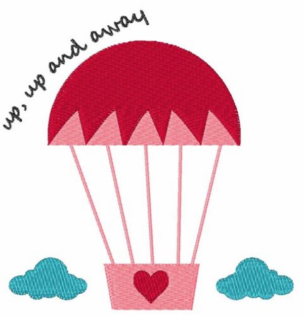 Picture of Up And Away Machine Embroidery Design