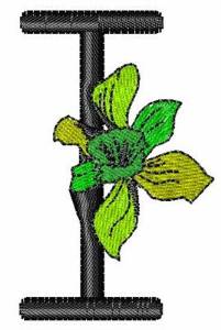 Picture of Iris Font I Machine Embroidery Design