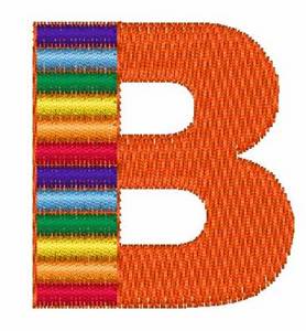Picture of Xylophone Font B Machine Embroidery Design