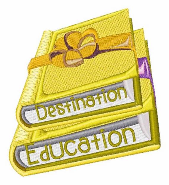 Picture of Destination Education Machine Embroidery Design