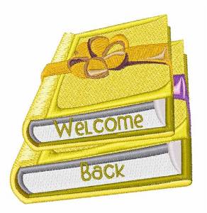Picture of Welcome Back Machine Embroidery Design