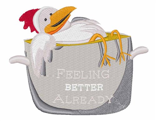 Feeling Better Machine Embroidery Design