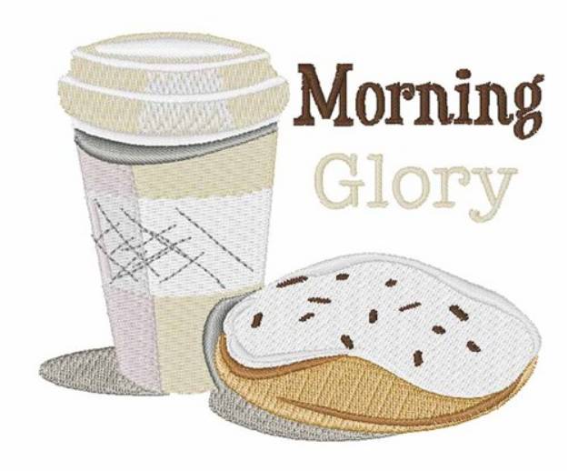 Picture of Morning Glory Machine Embroidery Design