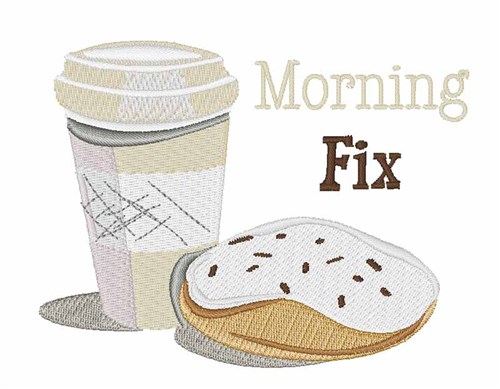Morning Fix Machine Embroidery Design