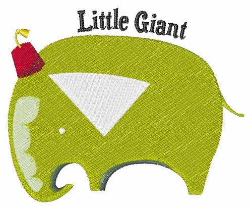 Little Giant Machine Embroidery Design