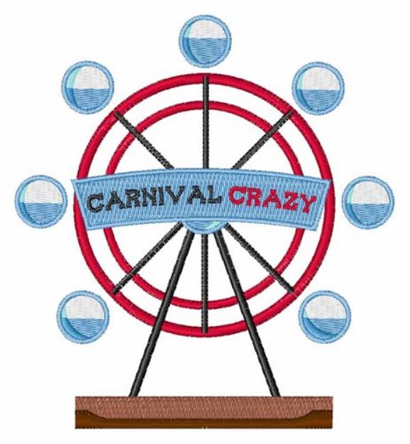 Picture of Carnival Crazy Machine Embroidery Design