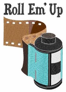Picture of Roll Em Up Machine Embroidery Design