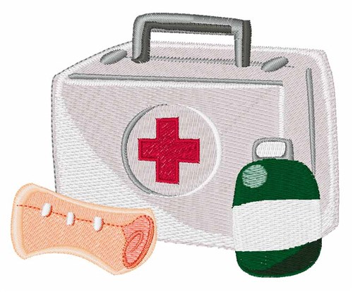 First Aid Machine Embroidery Design