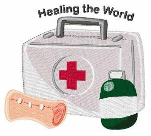 Picture of Healing The World Machine Embroidery Design