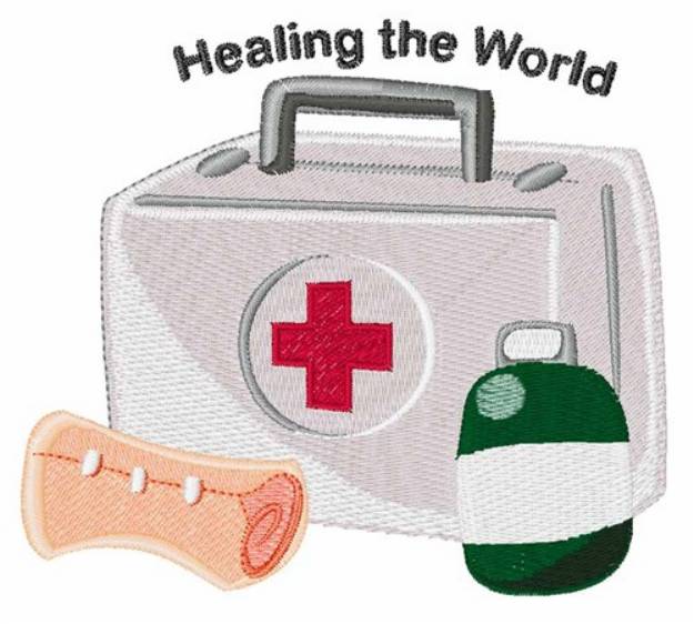 Picture of Healing The World Machine Embroidery Design