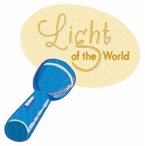 Picture of Light Of World Machine Embroidery Design