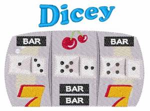 Picture of Dicey Machine Embroidery Design