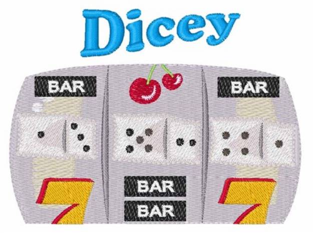 Picture of Dicey Machine Embroidery Design