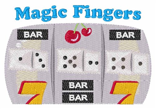 Magic Fingers Machine Embroidery Design