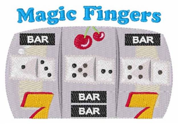 Picture of Magic Fingers Machine Embroidery Design