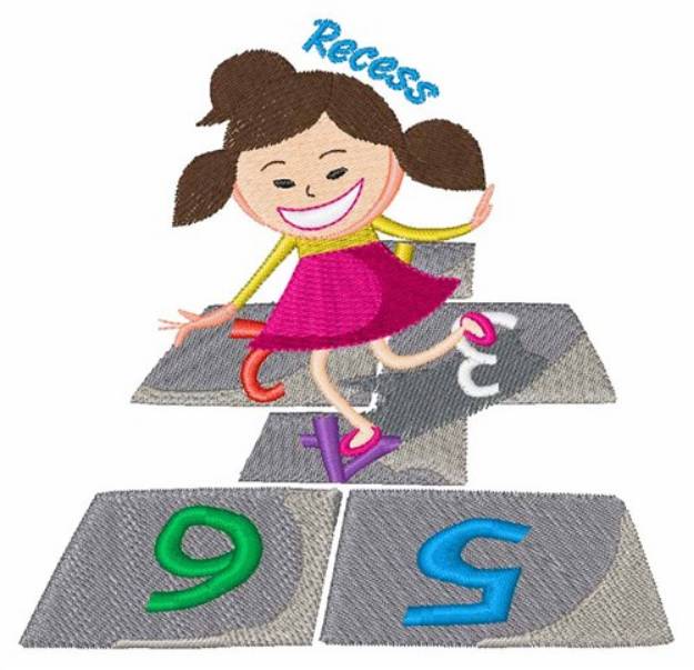 Picture of Recess Game Machine Embroidery Design