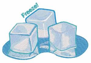 Picture of Freeze Ice Machine Embroidery Design