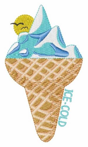 Picture of Ice Cold Machine Embroidery Design