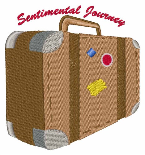 Sentimental Journey Machine Embroidery Design