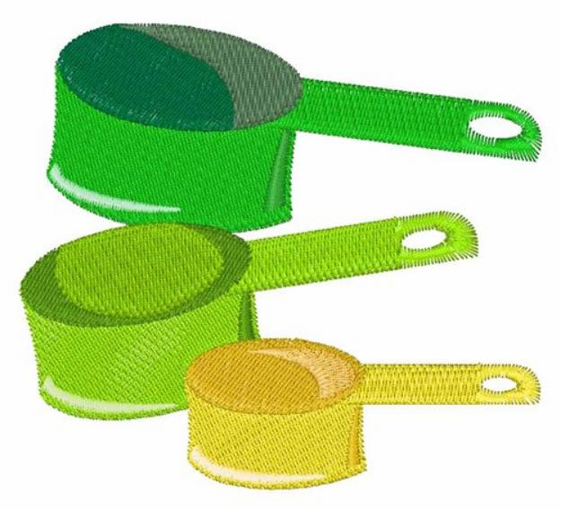 Picture of Measuring Cups Machine Embroidery Design