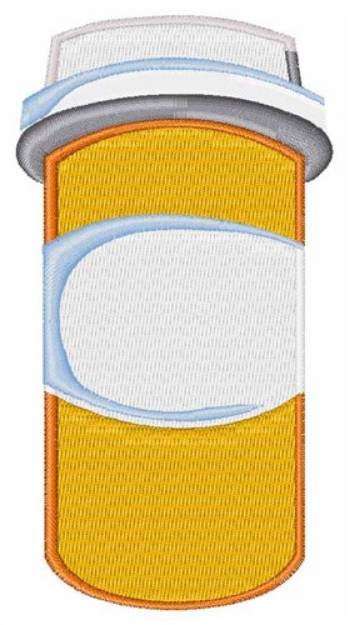 Picture of Pill Bottle Machine Embroidery Design