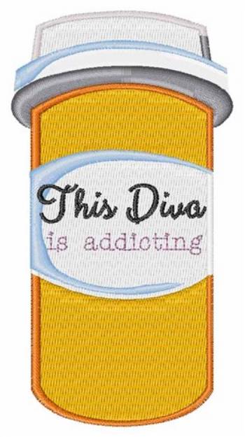 Picture of This Diva Machine Embroidery Design