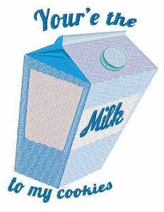Picture of Milk & Cookies Machine Embroidery Design