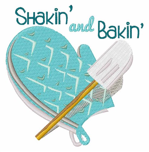 Shakin And Bakin Machine Embroidery Design