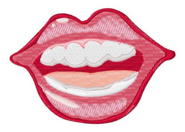 Picture of Open Mouth Machine Embroidery Design