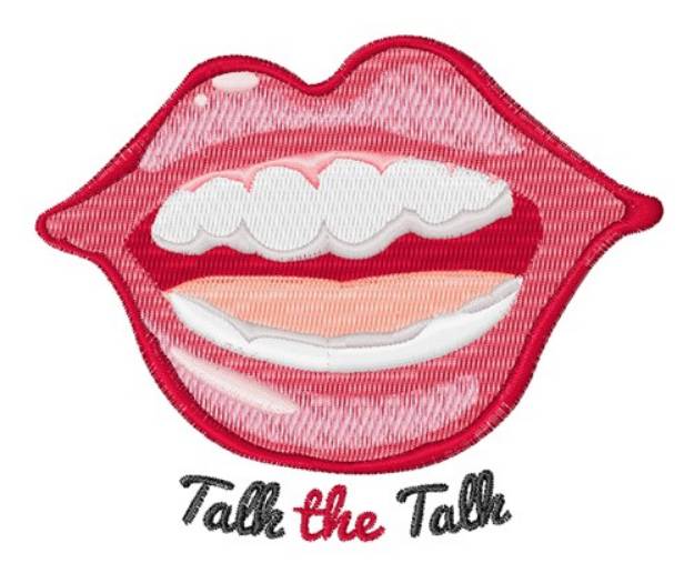 Picture of Talk The Talk Machine Embroidery Design