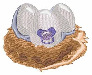 Picture of Baby Eggs Machine Embroidery Design
