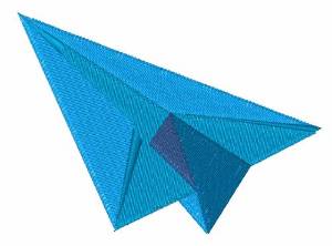 Picture of Paper Airplane Machine Embroidery Design