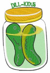 Picture of Dill-icious Machine Embroidery Design
