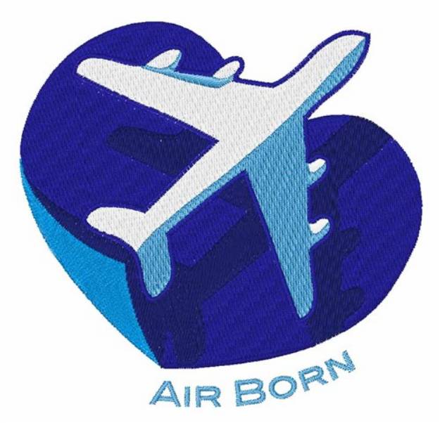 Picture of Air Born Machine Embroidery Design