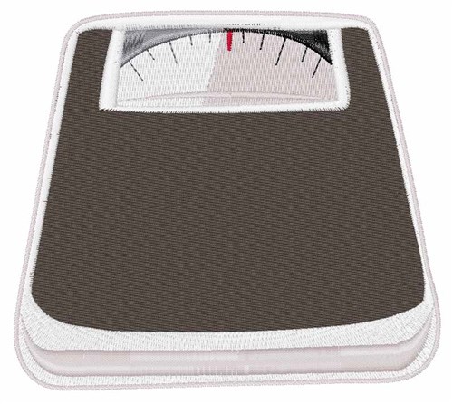 Weight Scale Machine Embroidery Design