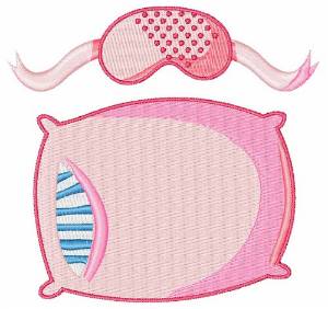 Picture of Sleep Mask Machine Embroidery Design