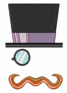 Picture of Top Hat Man Machine Embroidery Design