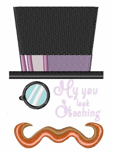 You Look Dtaching Machine Embroidery Design