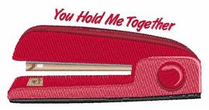 Picture of Hold Me Together Machine Embroidery Design